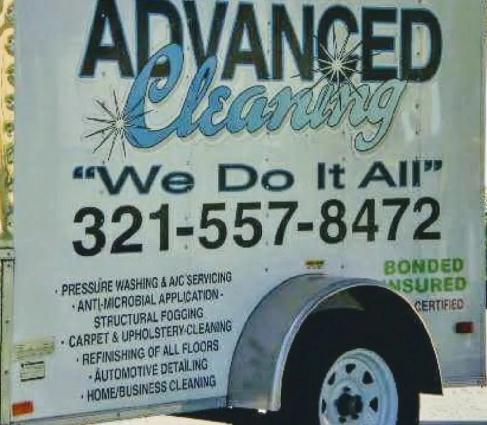 Slide of Advanced Cleaning of Brevard