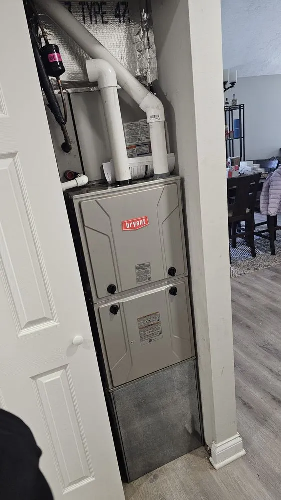 Slide of Advanced Comfort Air Heating and Cooling