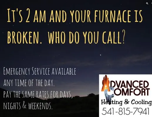 Advanced Comfort Heating & Cooling Logo