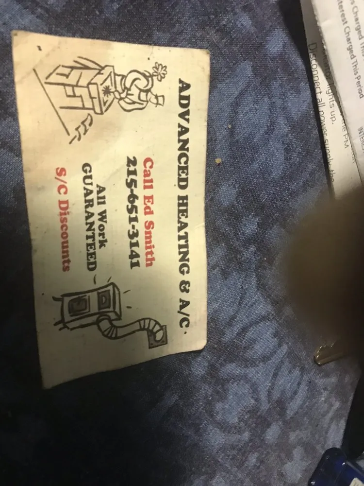 Slide of Advanced Heating & A/C