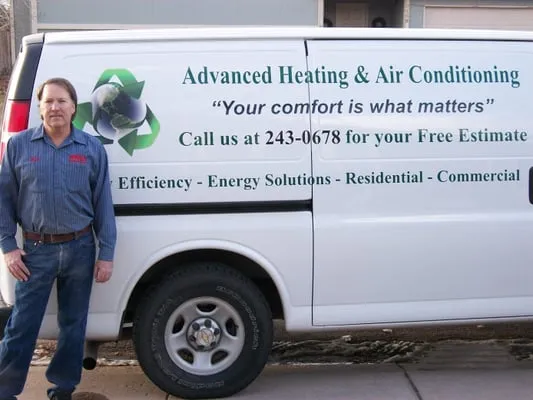 Advanced Heating & Air Conditioning Logo