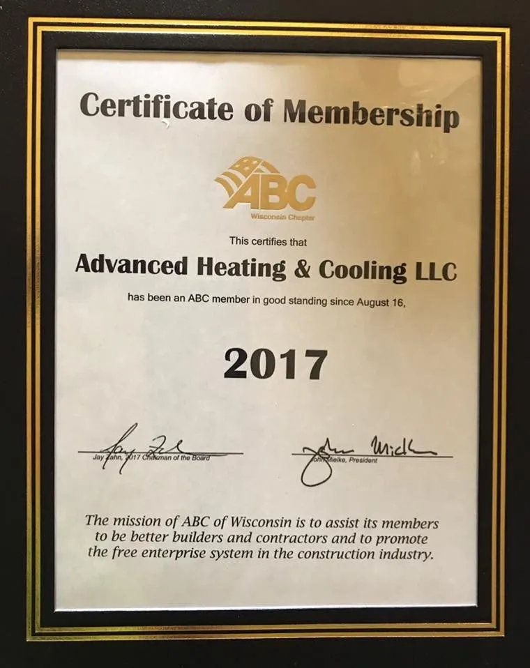 Slide of Advanced Heating & Cooling