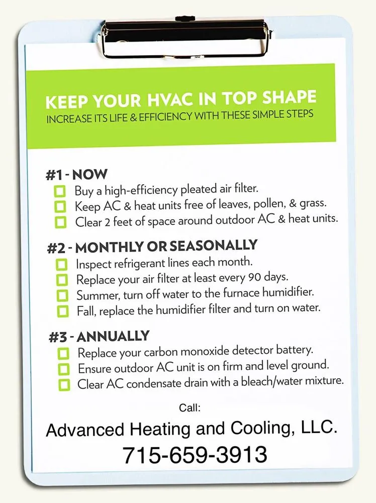 Slide of Advanced Heating & Cooling