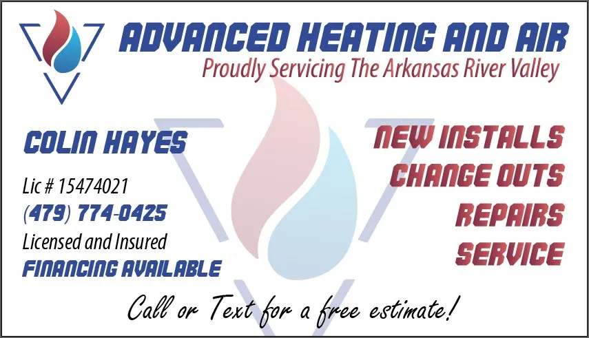 Slide of Advanced Heating and Air