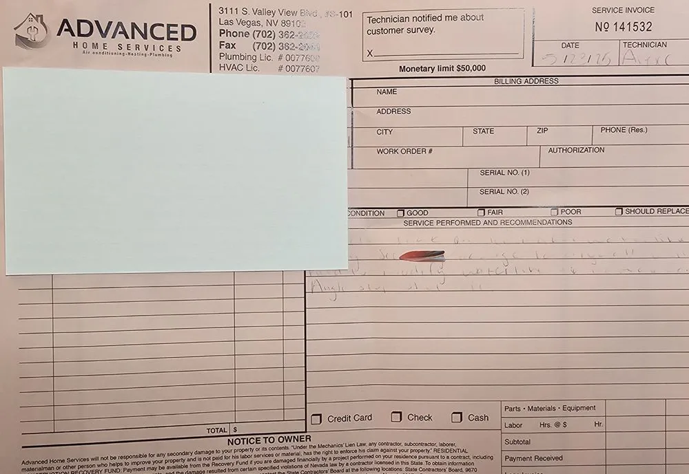 Slide of Advanced Home Services