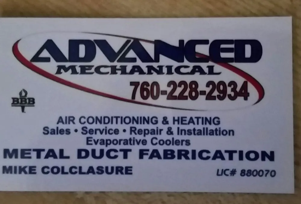 Slide of Advanced Mechanical Air Conditioning