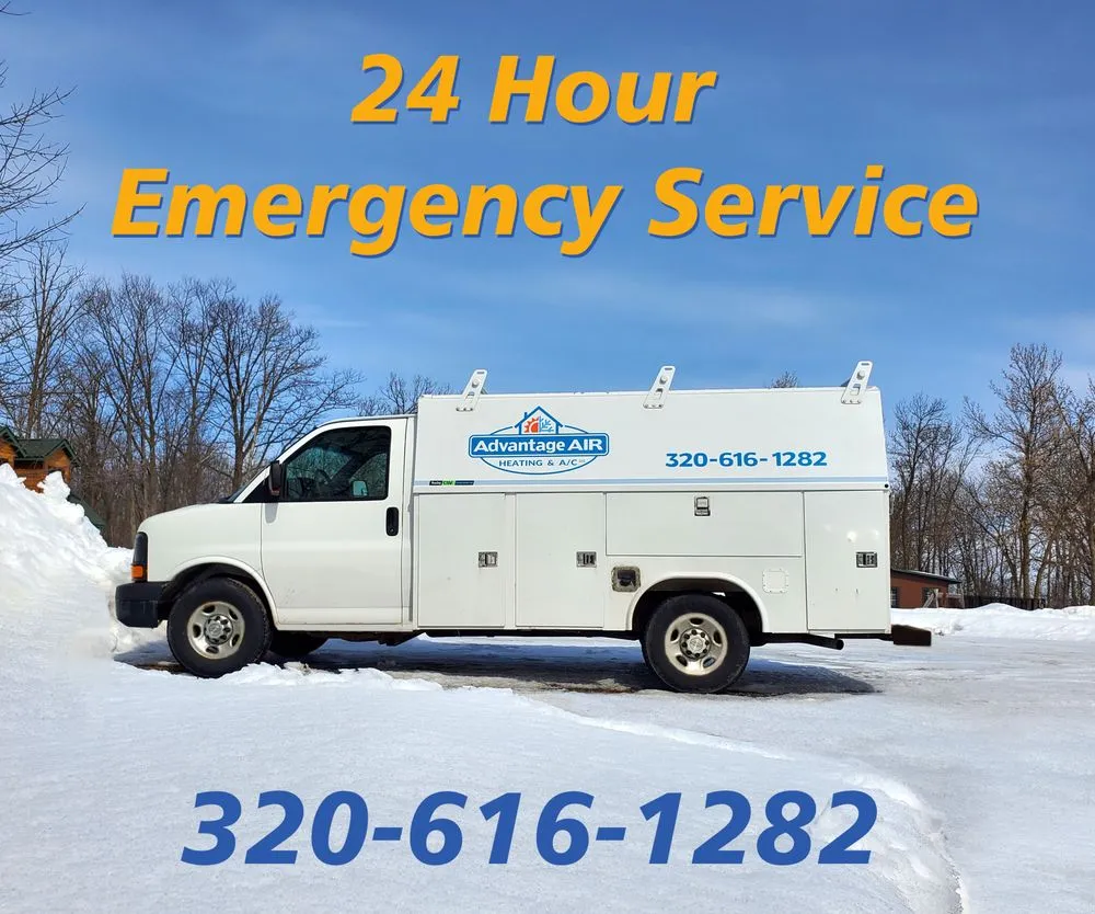 Emergency air conditioning tune-up for local homeowners in Hillman, MN by Advantage Air Heating & A/C