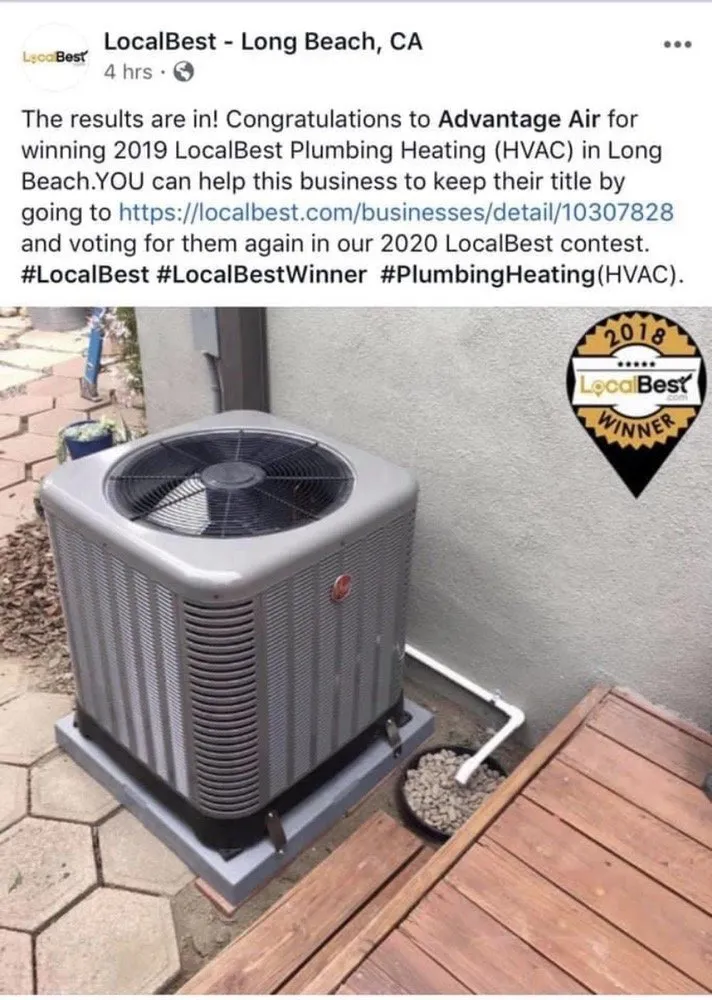 Slide of Advantage Air