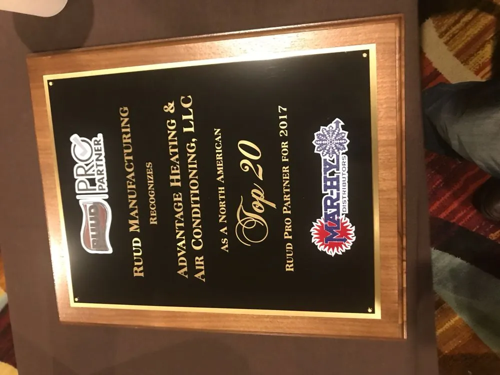 Slide of Advantage Heating & Air Conditioning