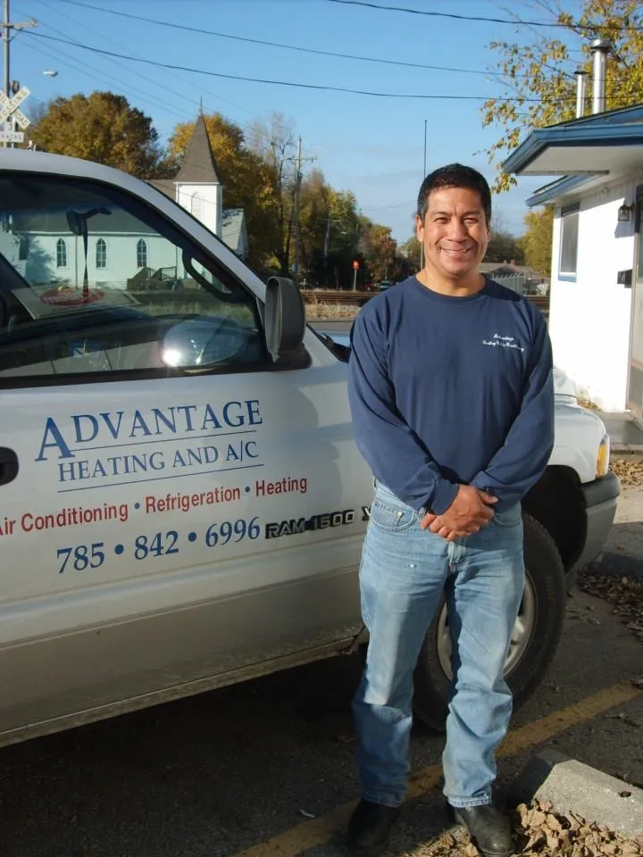 Slide of Advantage Heating and A/C