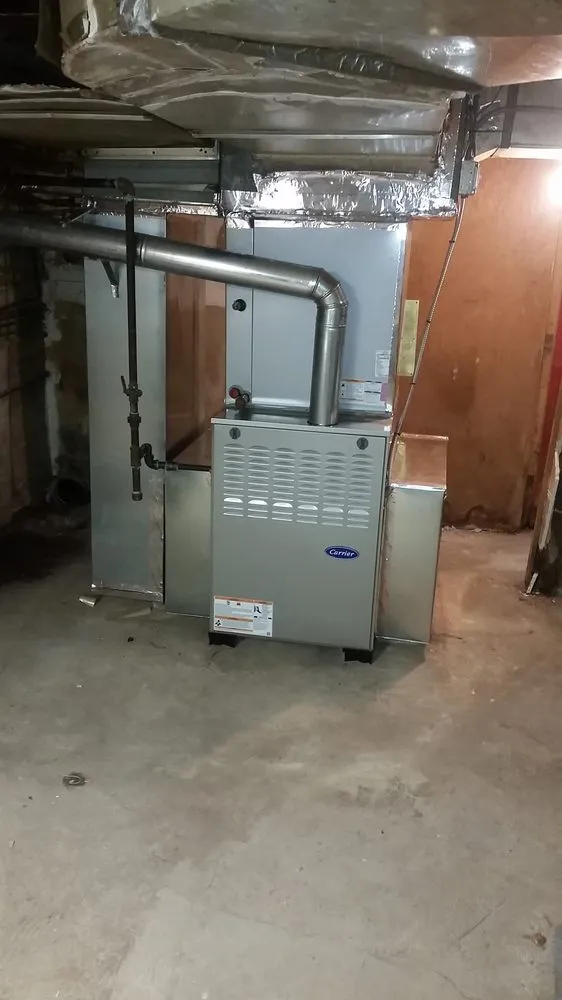 Slide of Advantage Heating and Cooling