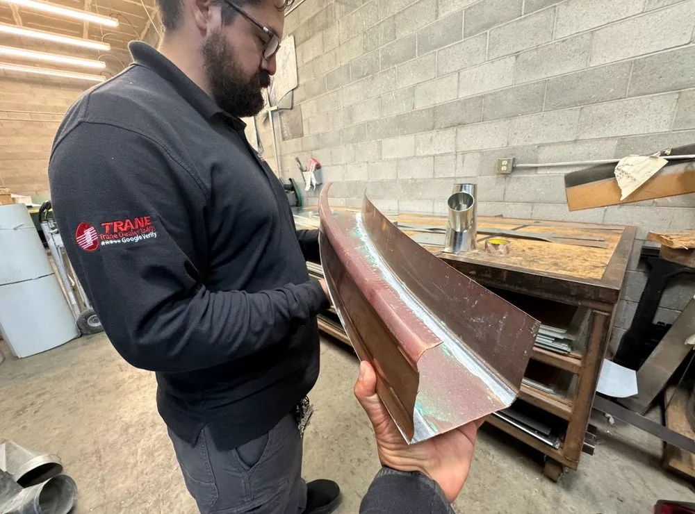 Slide of Advantage Heating and Sheetmetal