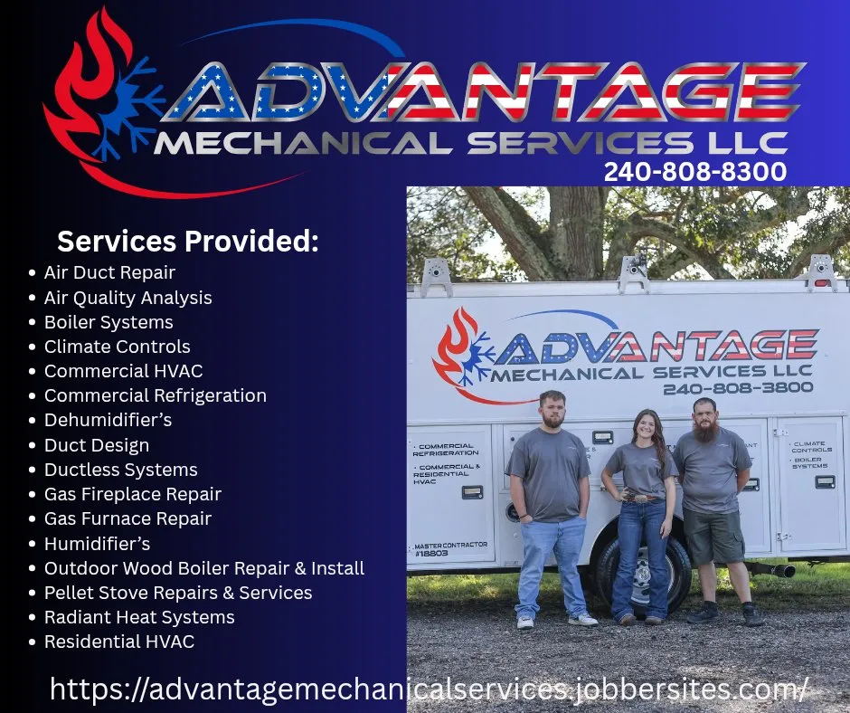 Slide of Advantage Mechanical Services