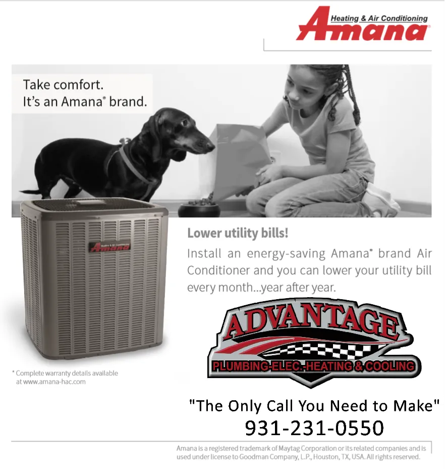 Professional HVAC maintenance near you across Ethridge, TN - Advantage Plumbing, Electric, Heating & Cooling