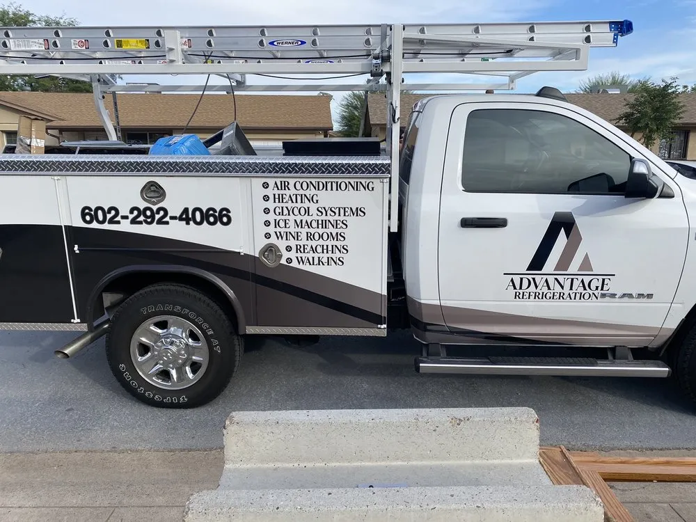 Slide of Advantage Refrigeration