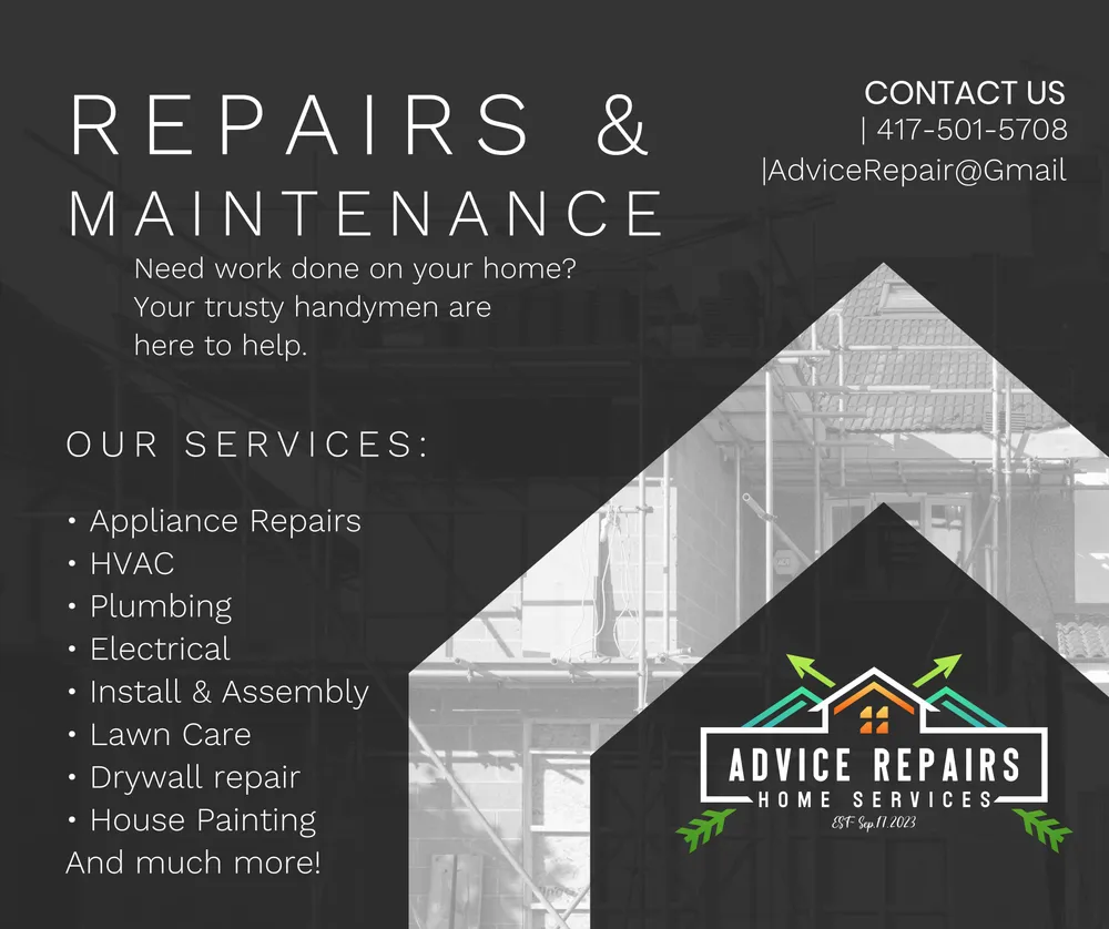 Slide of Advice Repairs