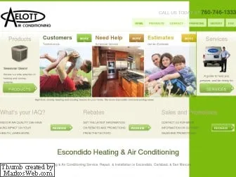 Slide of Aelott Air Conditioning