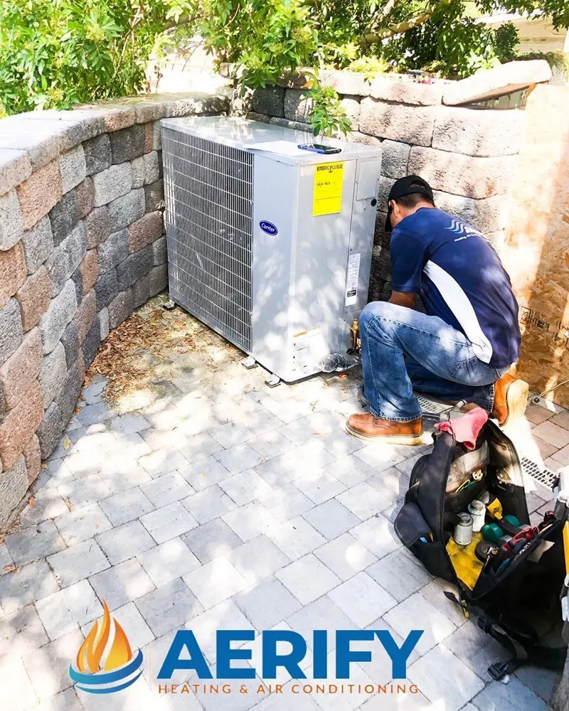 Slide of Aerify Heating and Air