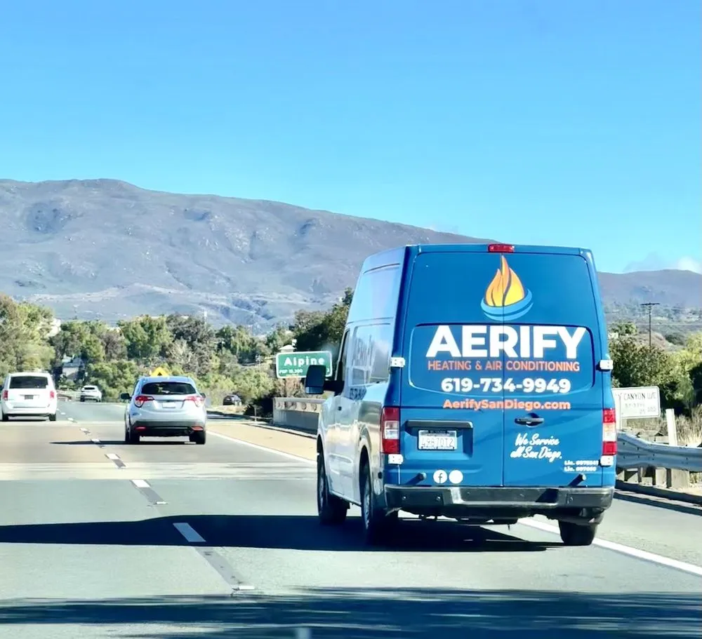 Slide of Aerify Heating and Air