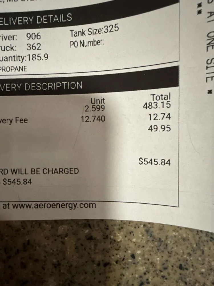 Slide of Aero Energy