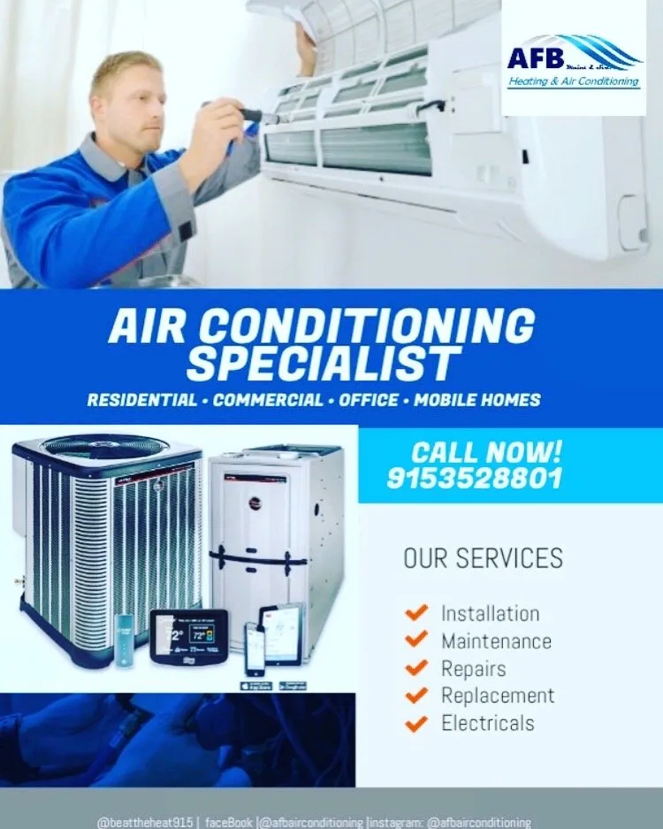 Slide of AFB Heating and Air conditioning