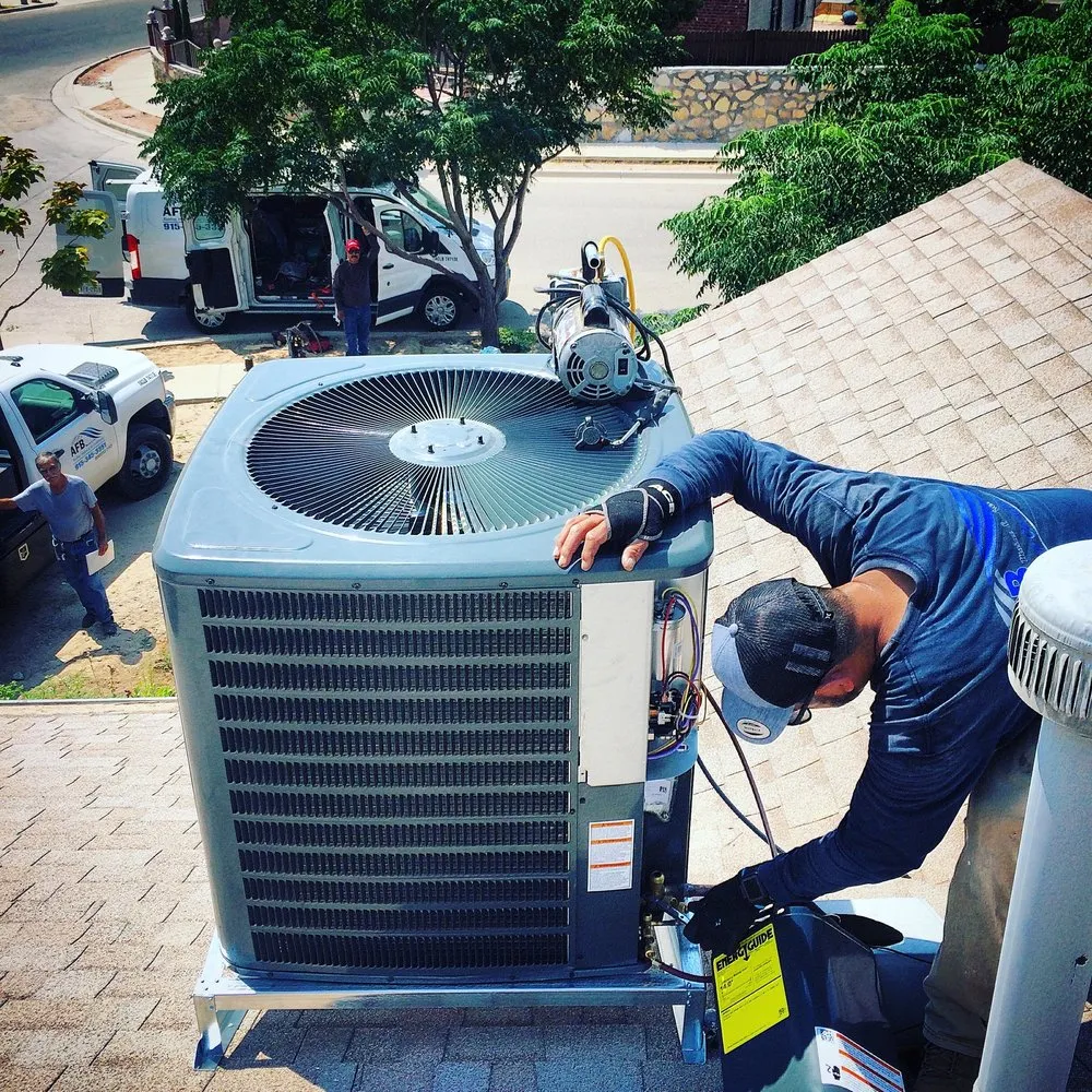 Slide of AFB Heating and Air conditioning