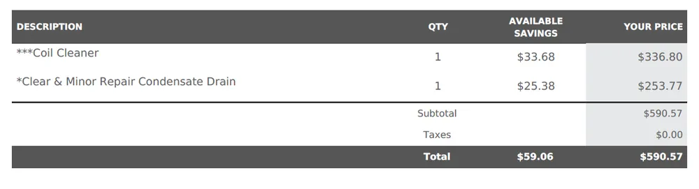 Slide of Affirmative Air Conditioning