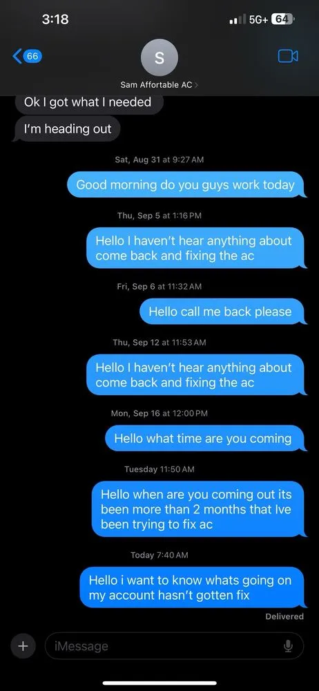 Slide of Affordable A/C & Heating