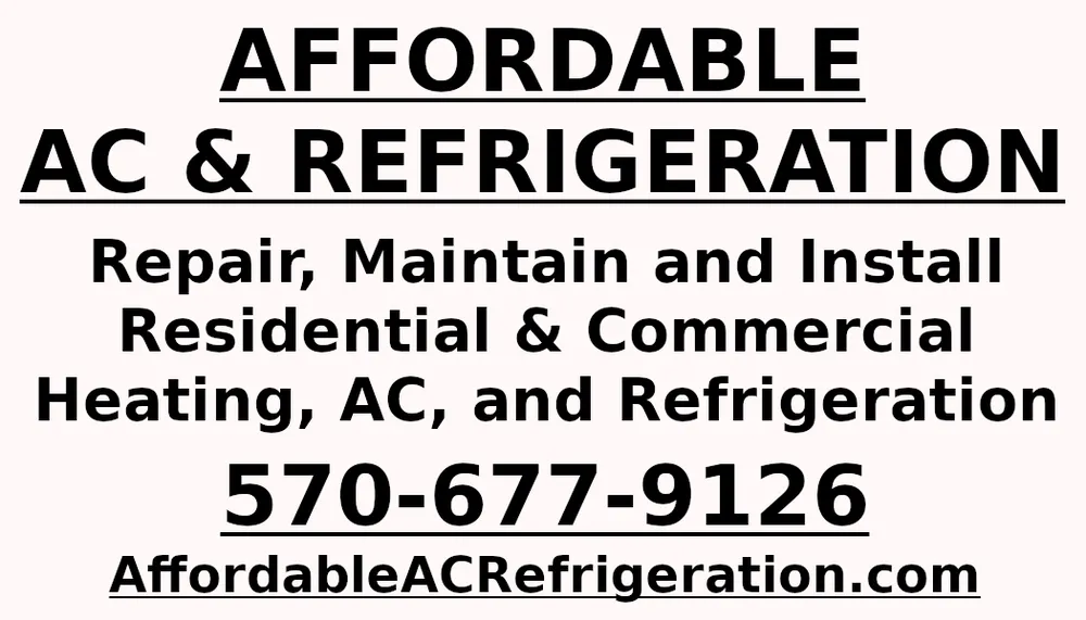 Slide of Affordable AC & Refrigeration Services