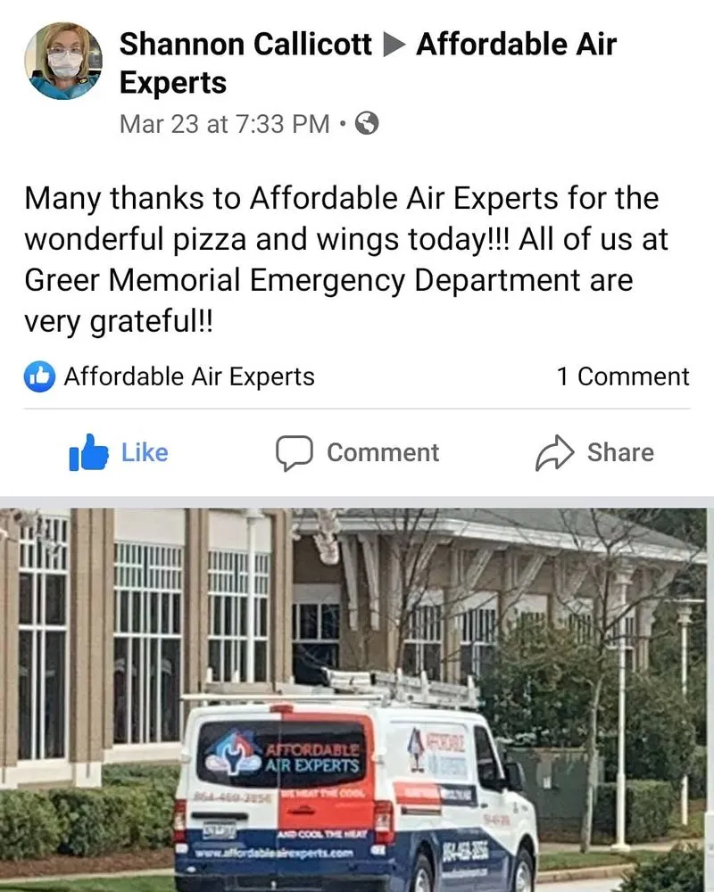 Slide of Affordable Air Experts