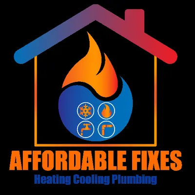 AFFORDABLE FIXES Heating Cooling Plumbing Logo