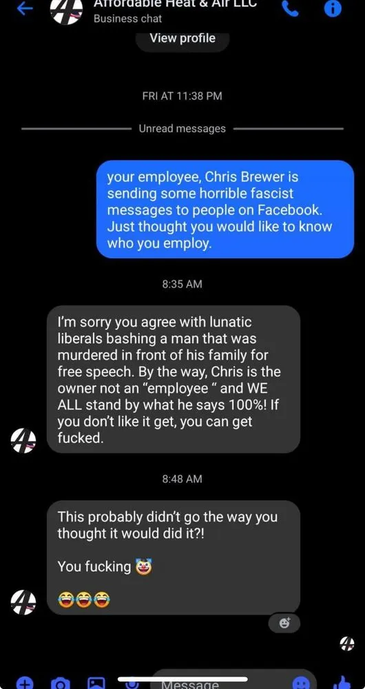 Slide of Affordable Heat & Air