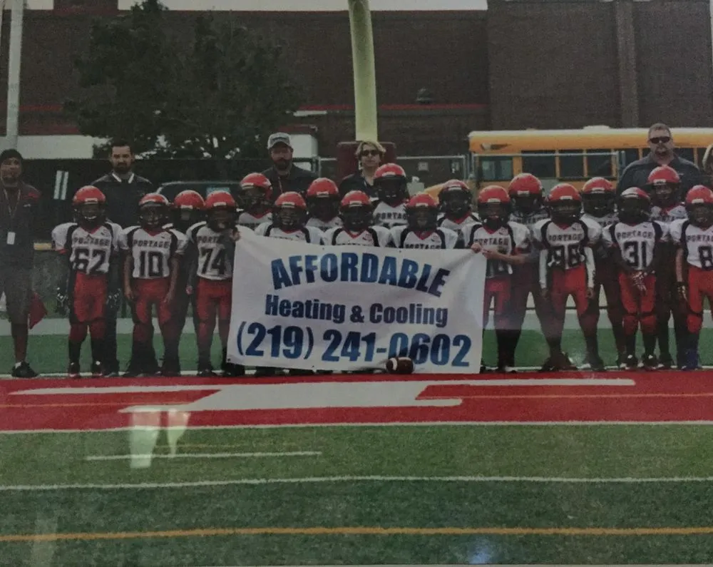 Slide of Affordable Heating and Cooling