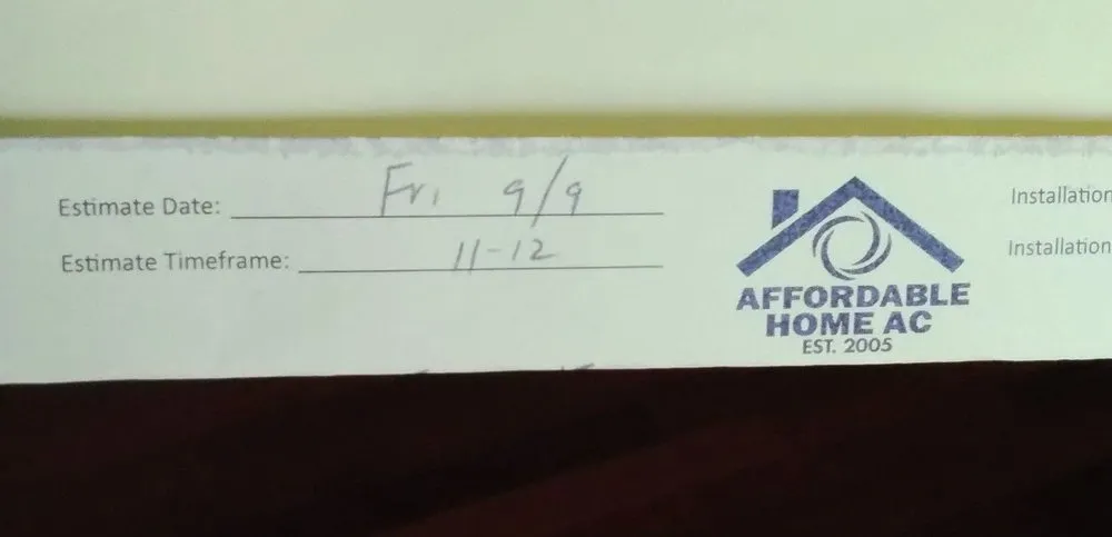 Slide of Affordable Home AC