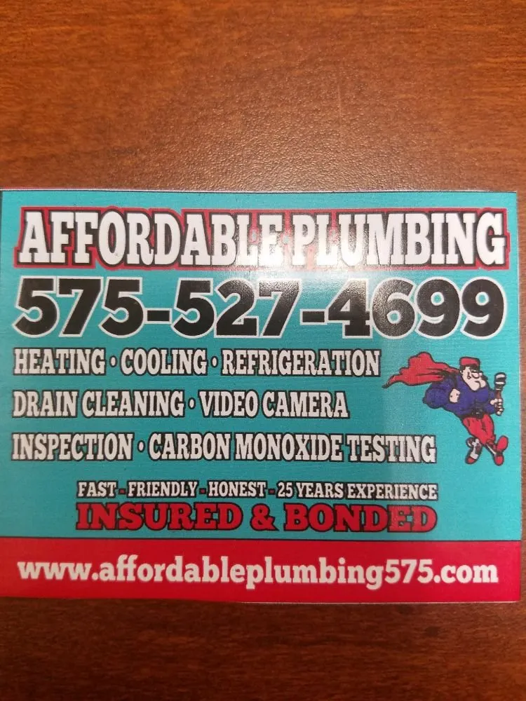 Slide of Affordable Plumbing