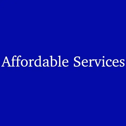 Slide of Affordable Services