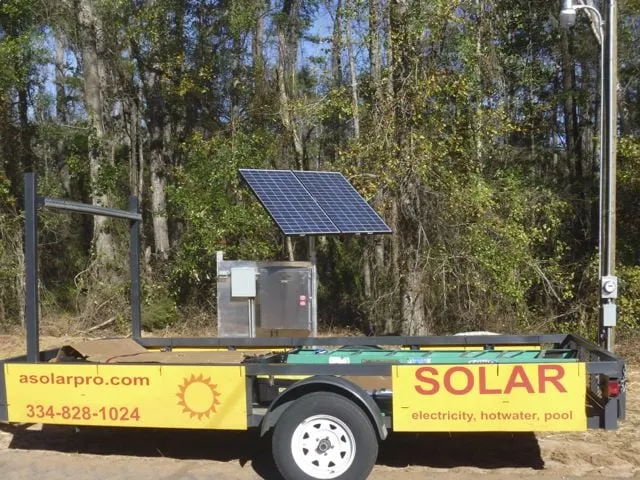 Slide of Affordable Solar Hot Water and Power