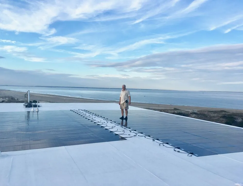 Slide of Affordable Solar Hot Water and Power