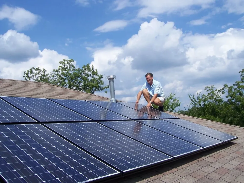 Slide of Affordable Solar Hot Water and Power