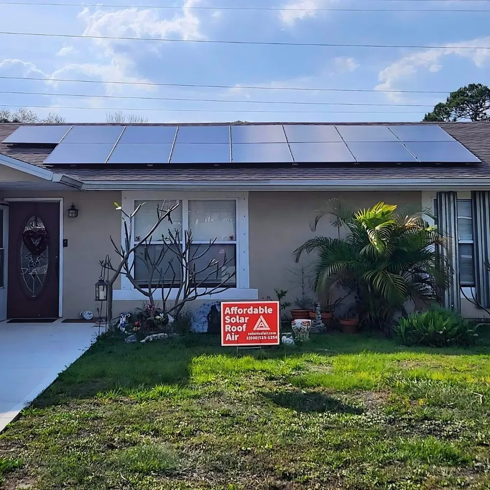 Slide of Affordable Solar Roof & Air