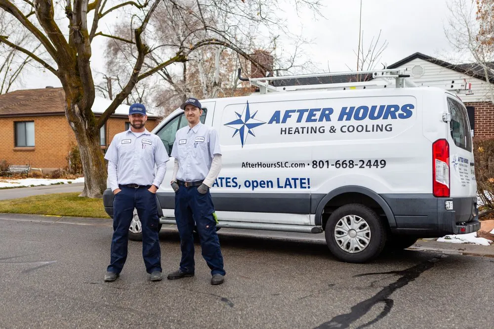 Slide of After Hours Heating & Cooling