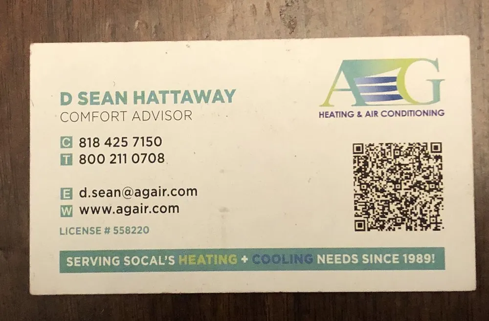 Slide of AG Heating and Air Conditioning