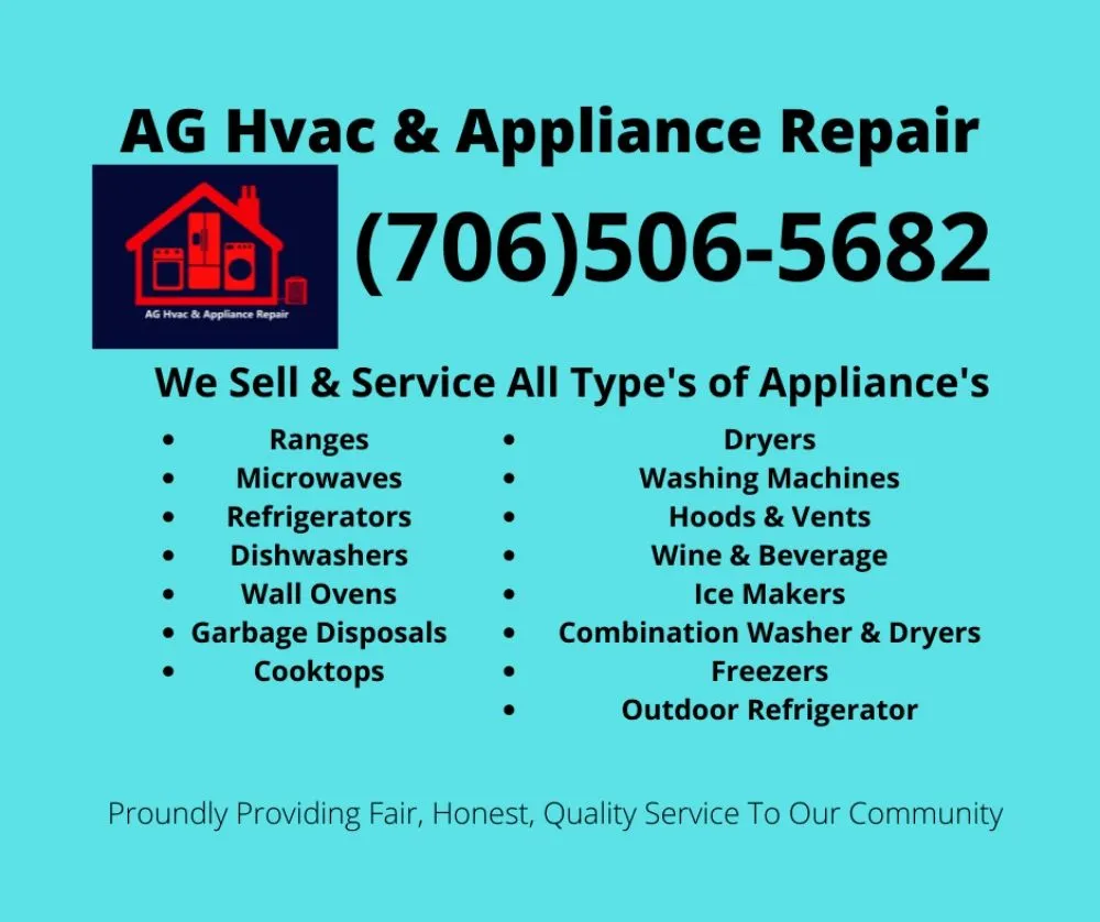Expert AC repair same-day service in Armuchee, GA by AG Hvac & Appliance Repair