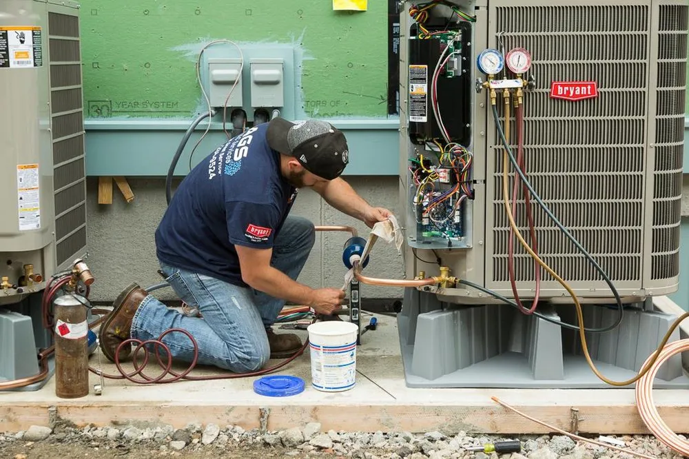 Slide of AGS HVAC Services