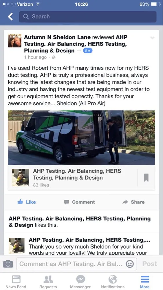 Slide of AHP Testing