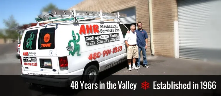 Slide of AHR Mechanical Services