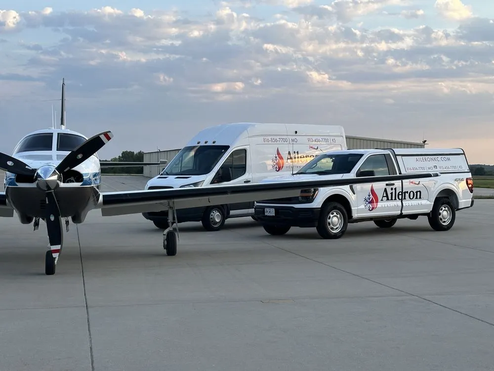 Slide of Aileron Heating & Cooling