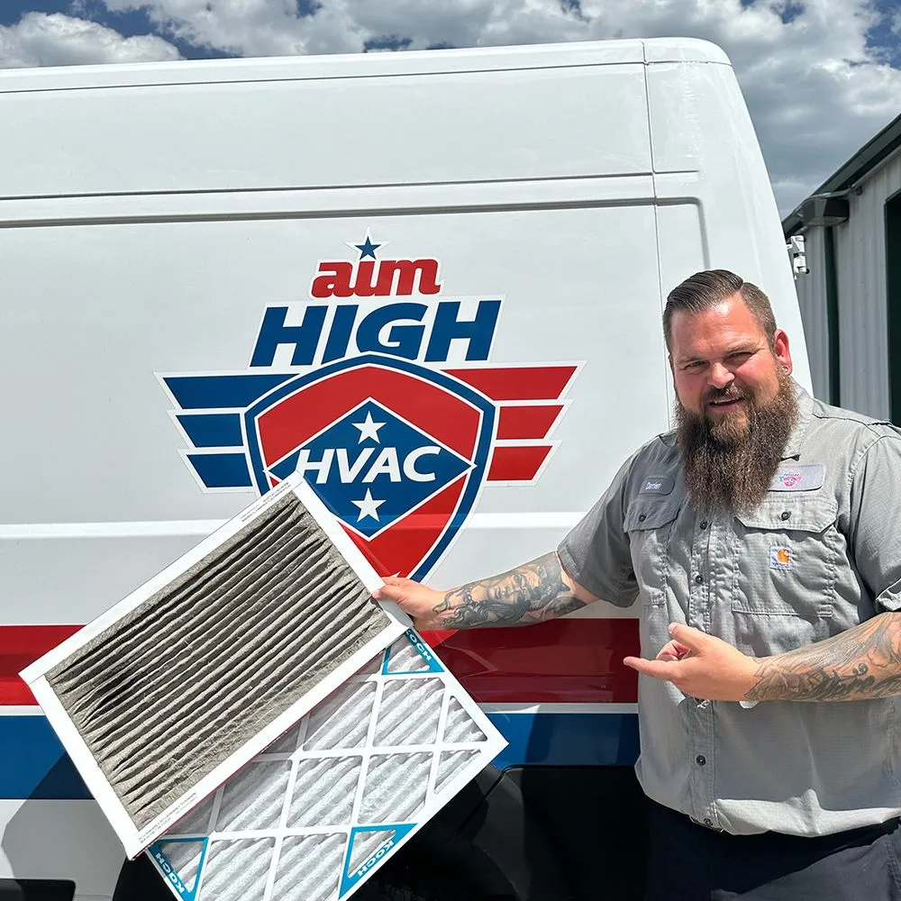 Slide of Aim High HVAC