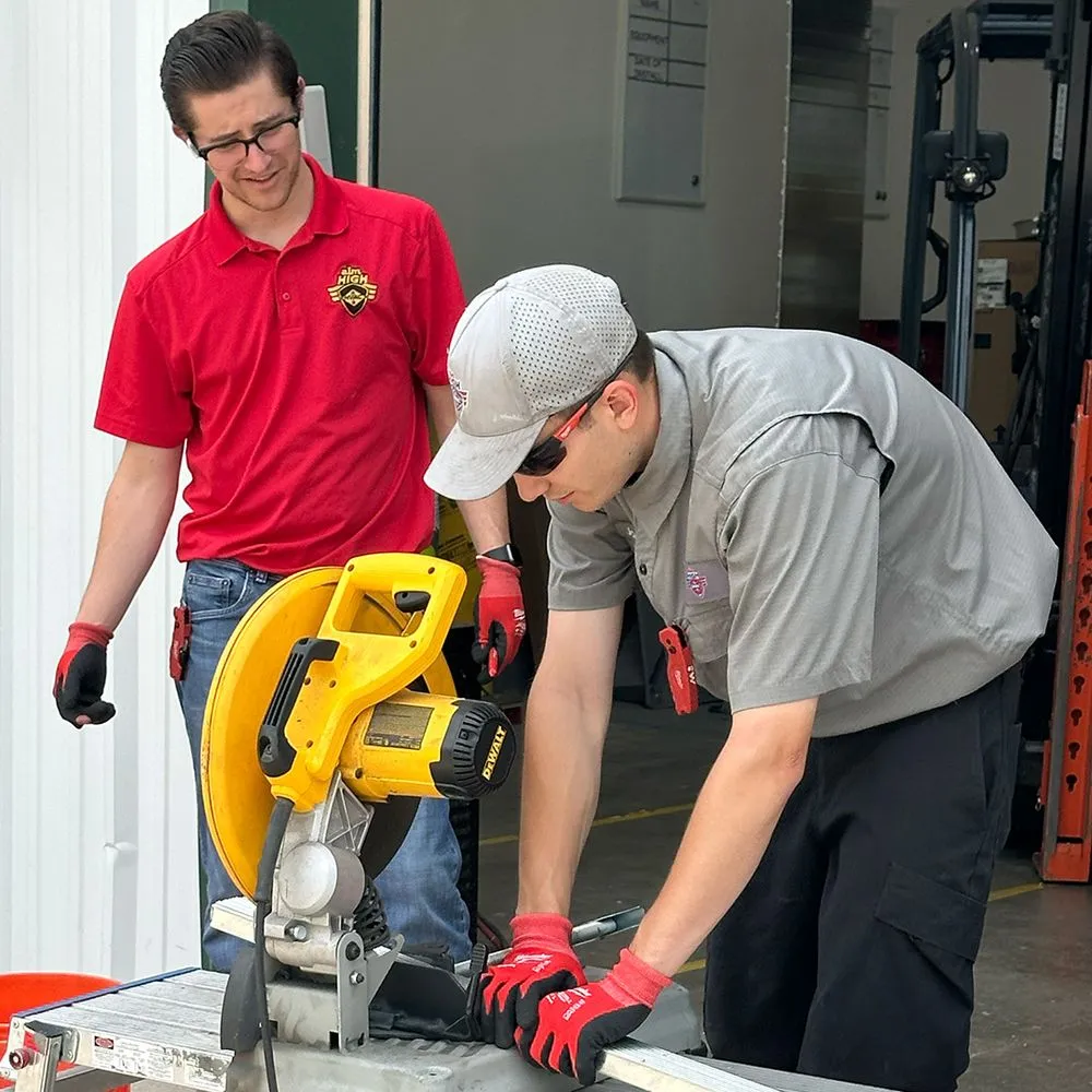 Slide of Aim High HVAC