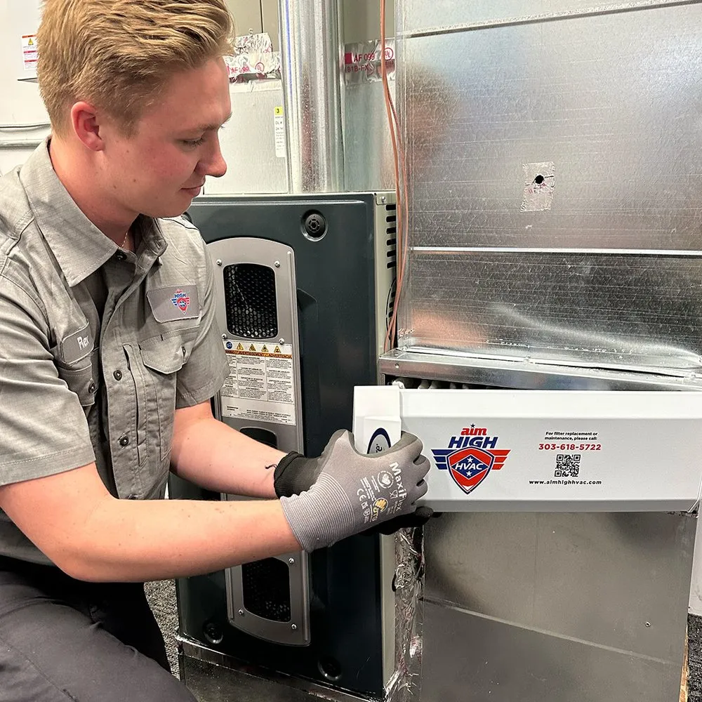 Slide of Aim High HVAC